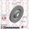 Zimmermann Brake Disc - Standard/Coated, 100330520 100330520